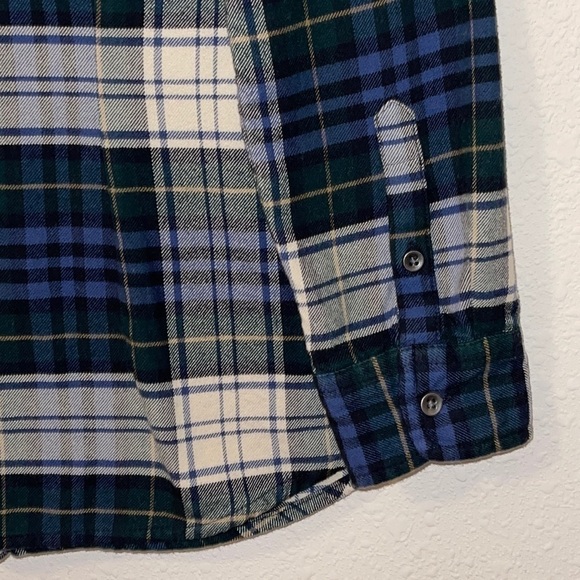 CHAPS Tartan 💯 Cotton Shacket Sz. MD - Picture 12 of 16
